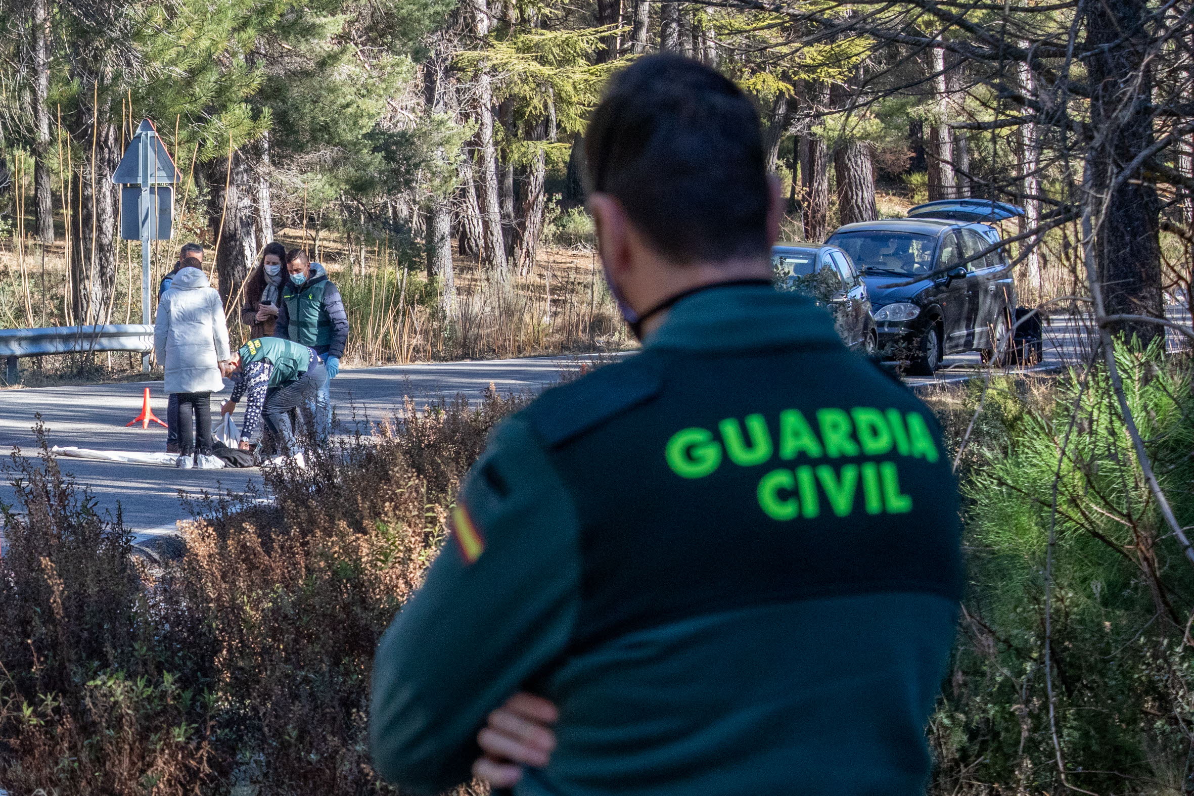 Un efectivo de la Guardia Civil.
