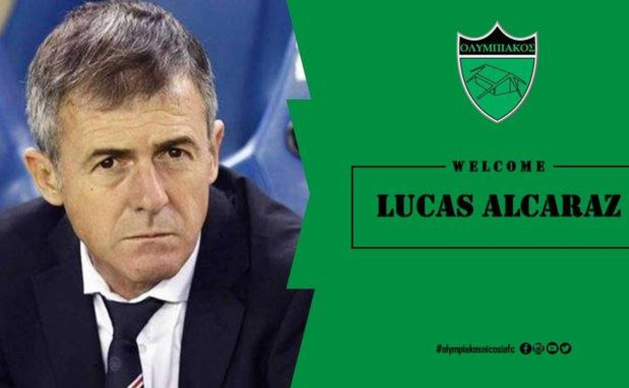 Lucas Alcaraz, nuevo técnico del Olympiakos Nicosia