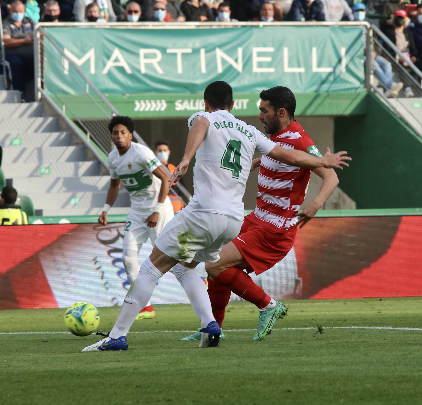 Las imágenes del partido entyre Elche y Granada