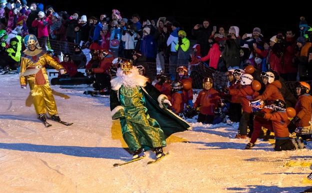 Los Reyes Magos llegarán esquiando a Sierra Nevada