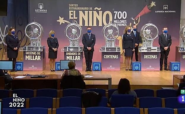 El primer premio del sorteo de Lotería de El Niño.