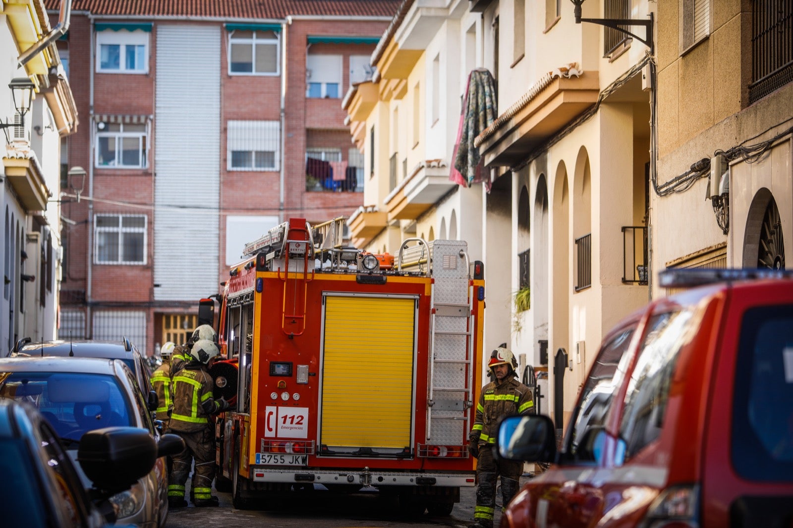 Ideal visita la zona minutos después del trágico suceso que le ha costado la vida a dos personas