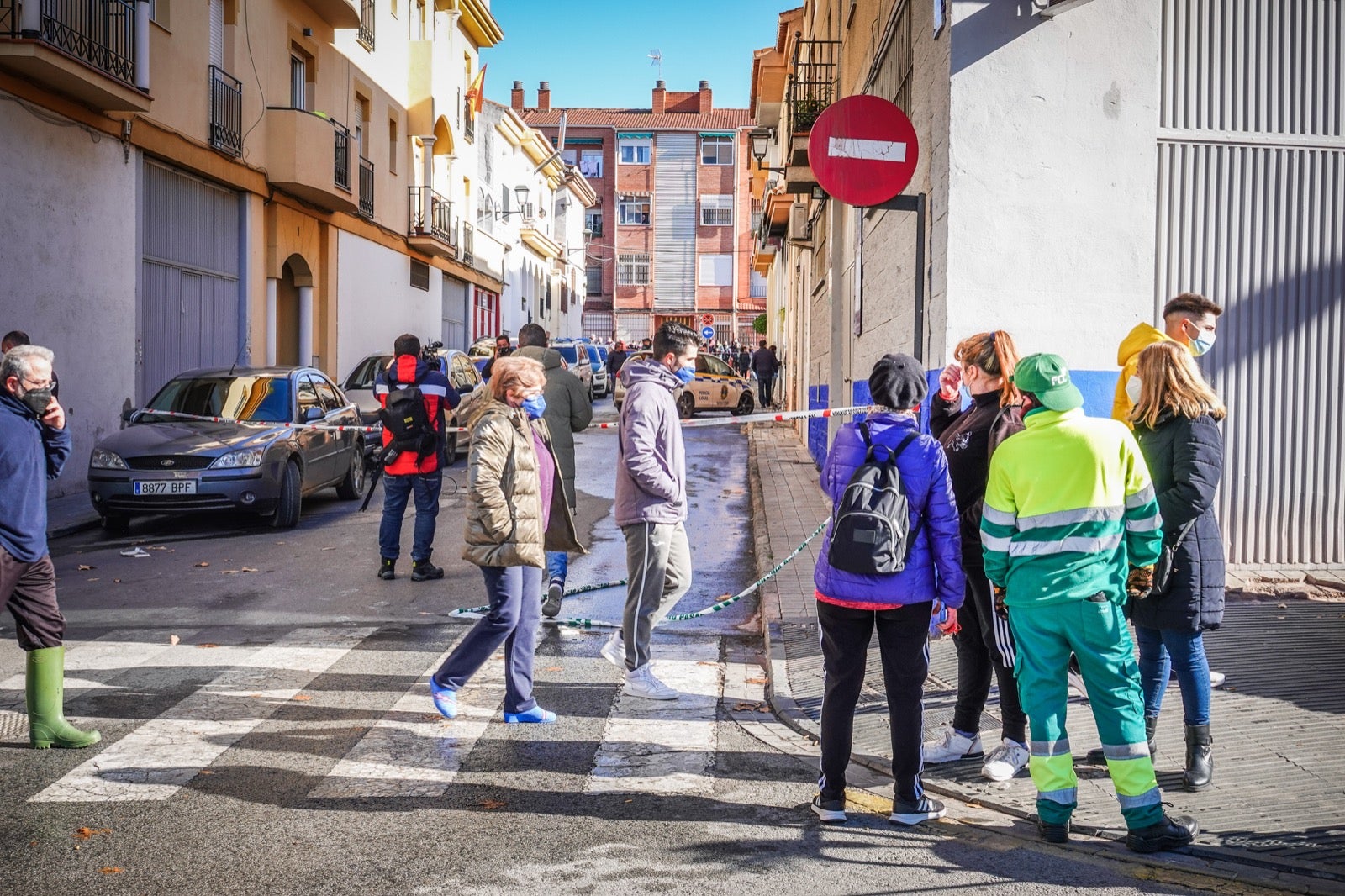 Ideal visita la zona minutos después del trágico suceso que le ha costado la vida a dos personas