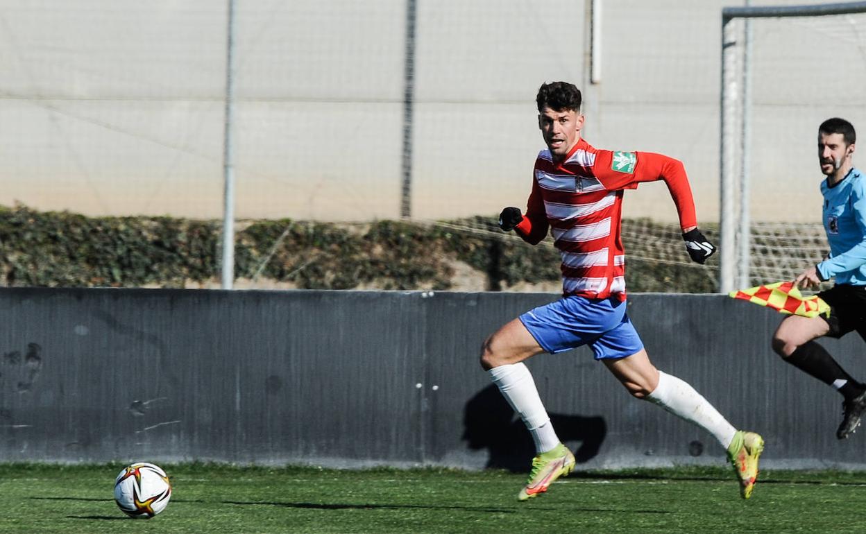 Adri Butzke, durante el partido. 