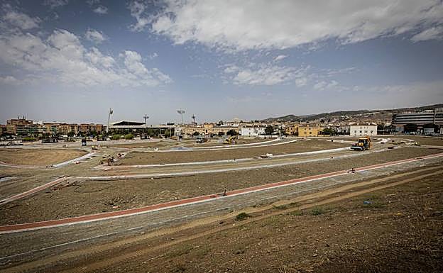 El Ayuntamiento de Granada da por concluidas las obras del nuevo parque de Los Cármenes