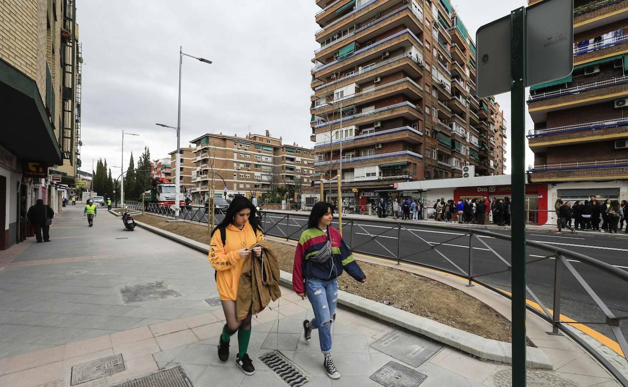 La intención es que el metro llegue a la Carretera antigua de Málaga. 