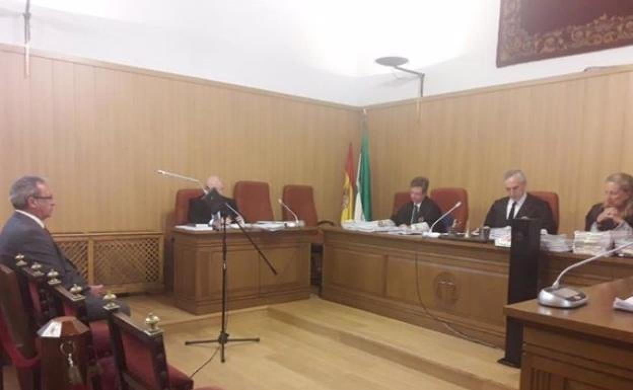 Juicio en la Audiencia de Granada en junio de 2019 contra el coronel acusado de narcotráfico. 