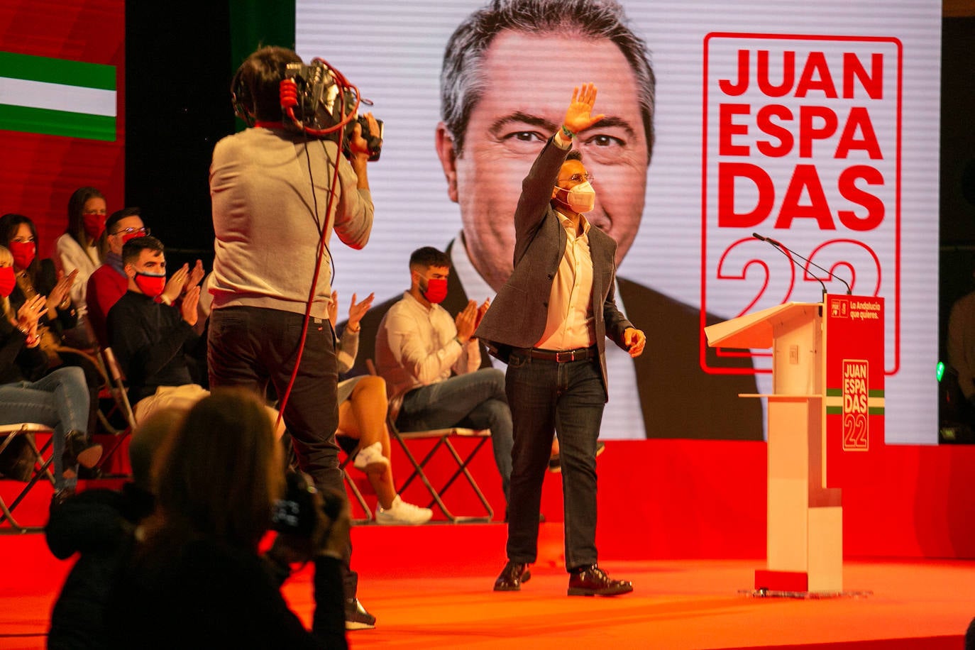 Juan Espadas presenta su candidatura para Andalucía en Granada