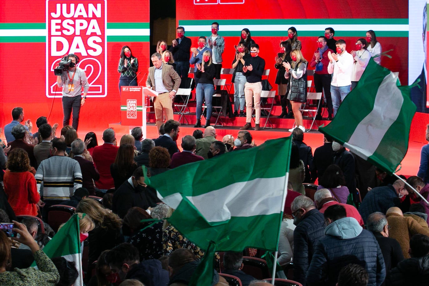 Juan Espadas presenta su candidatura para Andalucía en Granada