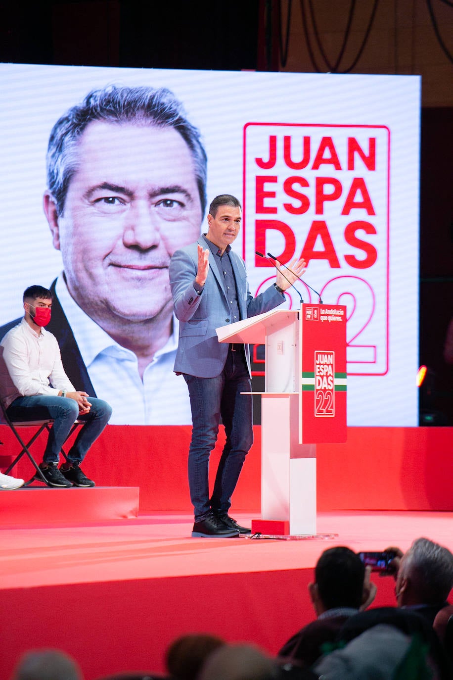 Juan Espadas presenta su candidatura para Andalucía en Granada