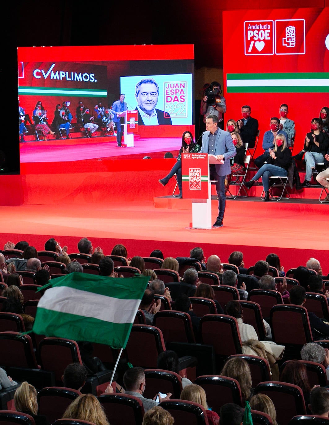 Juan Espadas presenta su candidatura para Andalucía en Granada