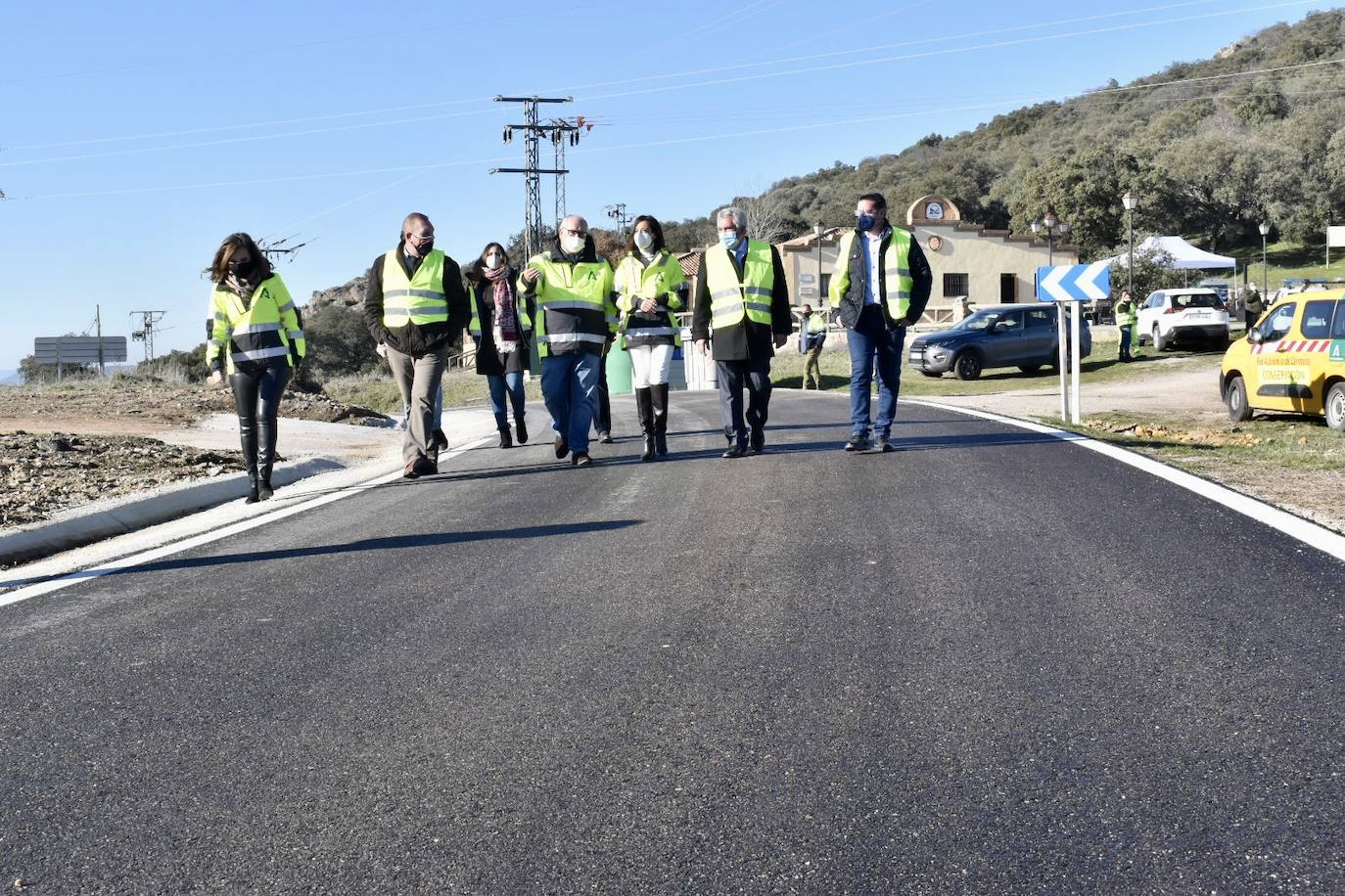 Entra en servicio la A-6200 entre Aldeaquemada y Santa Elena tras las obras de emergencia
