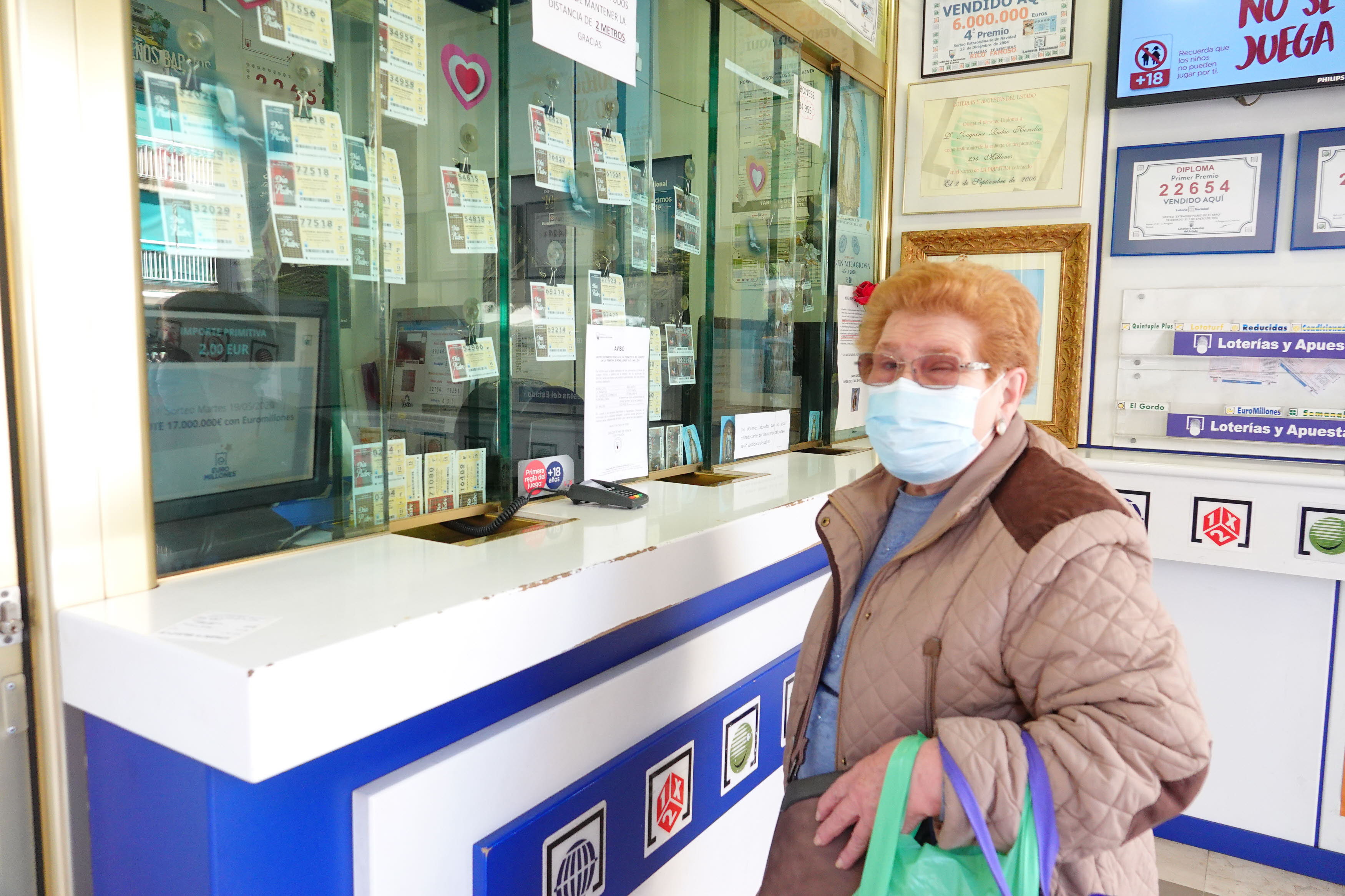 Una administración de lotería.