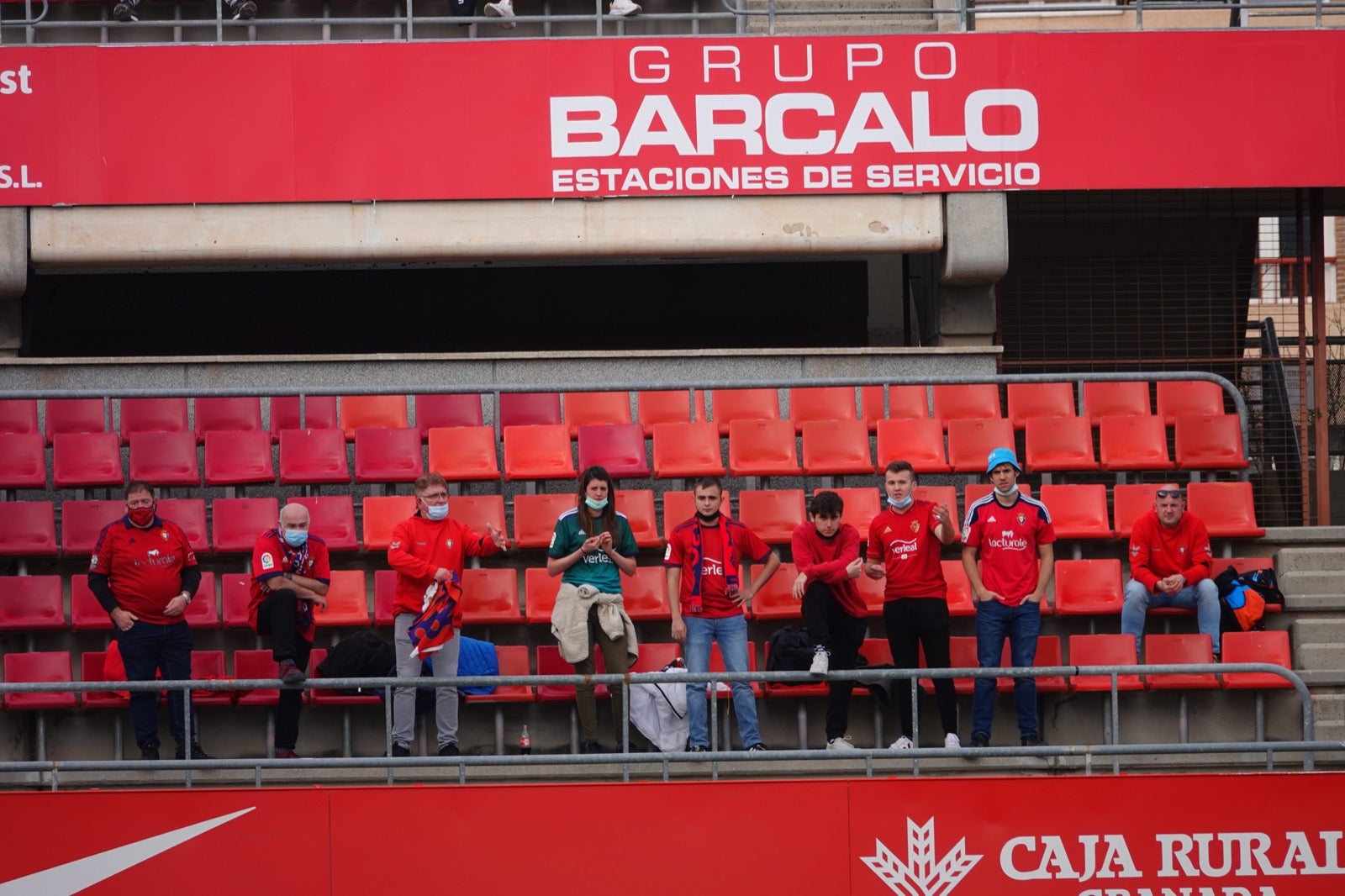 ¿Has estado en el partido entre Granada y Osasuna? Aquí puedes verte en tu localidad