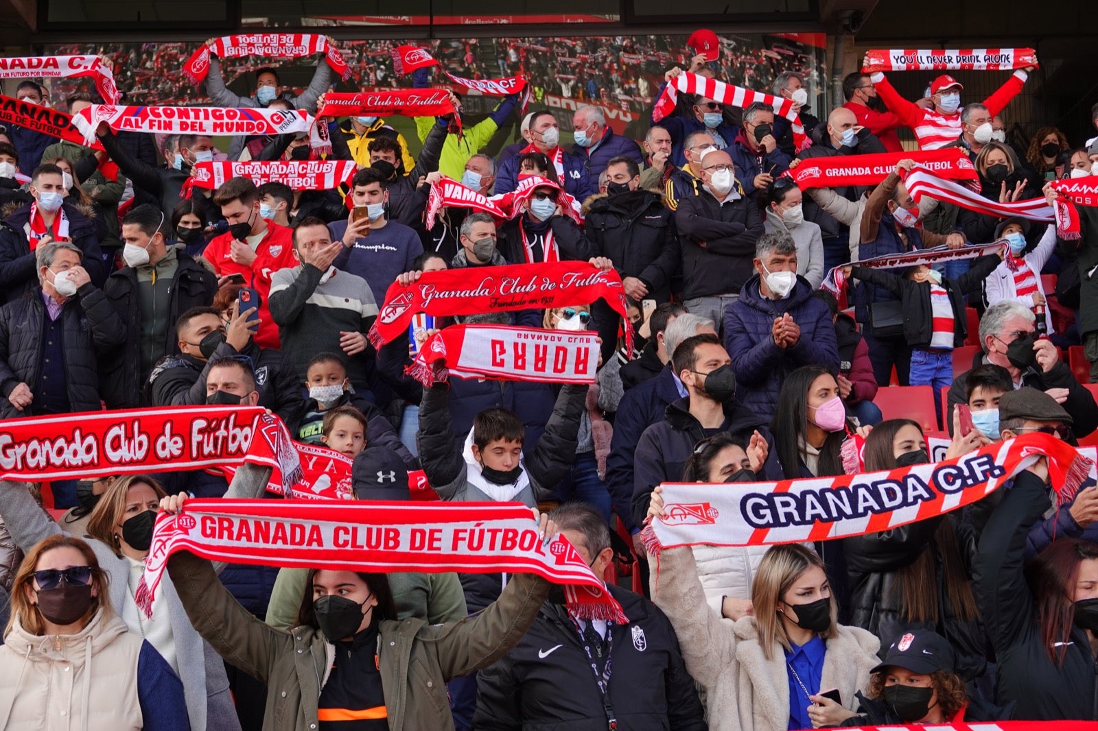 ¿Has estado en el partido entre Granada y Osasuna? Aquí puedes verte en tu localidad