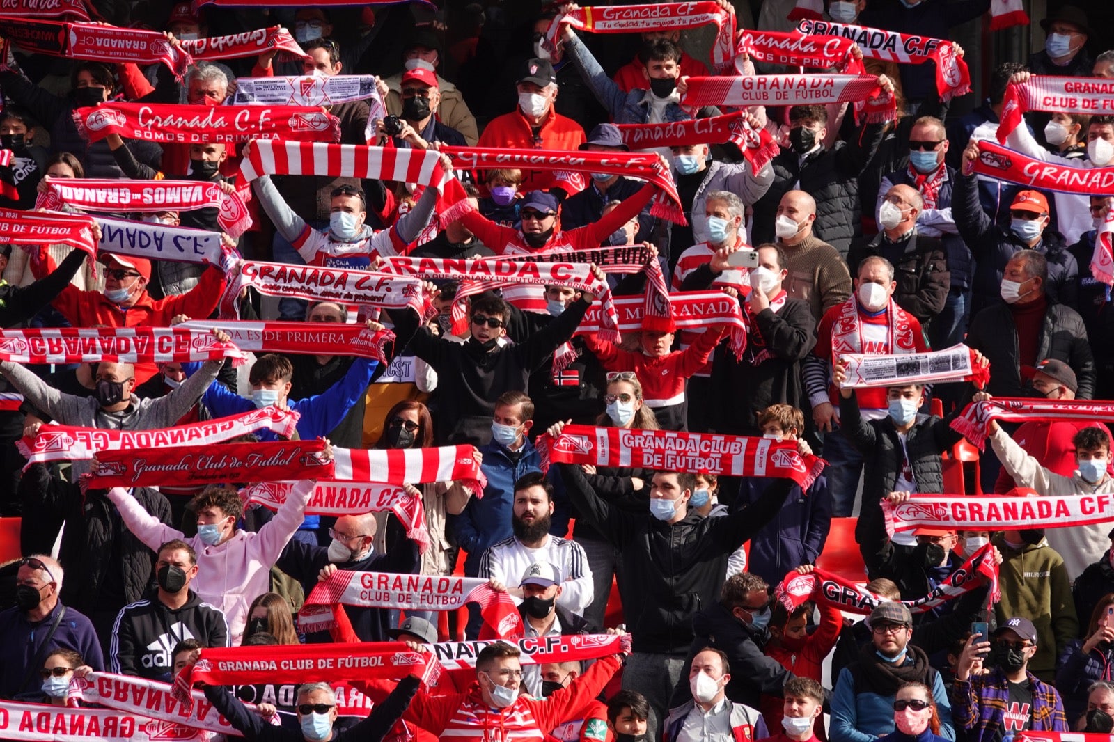 ¿Has estado en el partido entre Granada y Osasuna? Aquí puedes verte en tu localidad