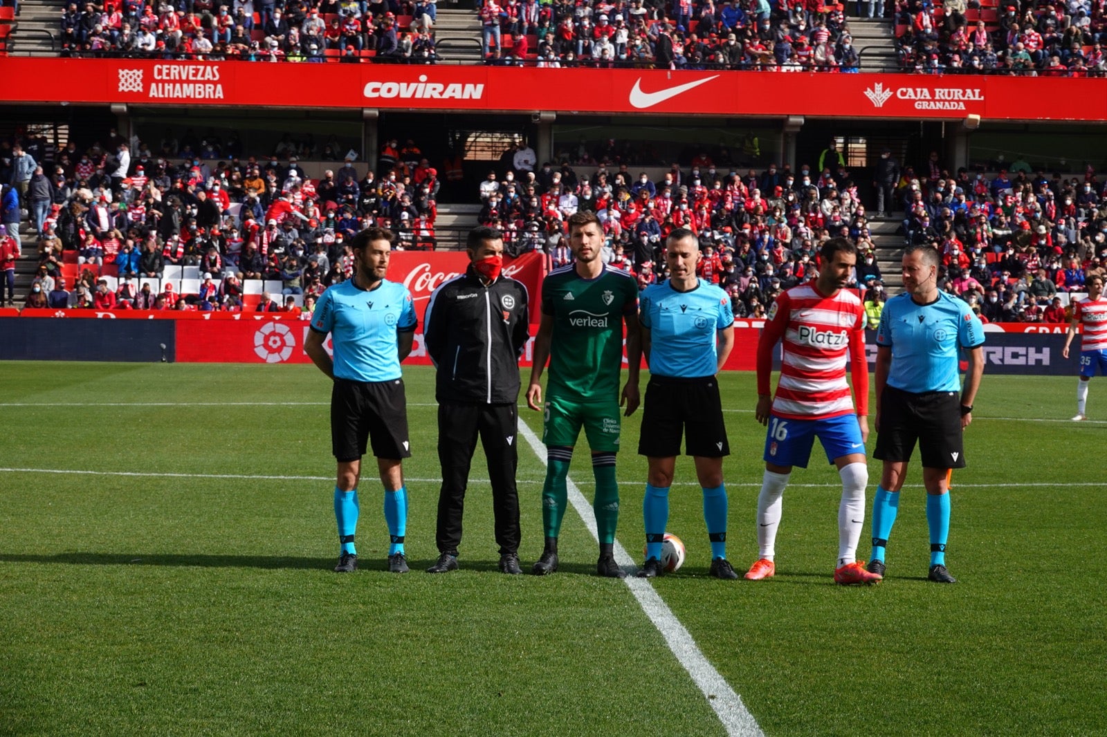 ¿Has estado en el partido entre Granada y Osasuna? Aquí puedes verte en tu localidad