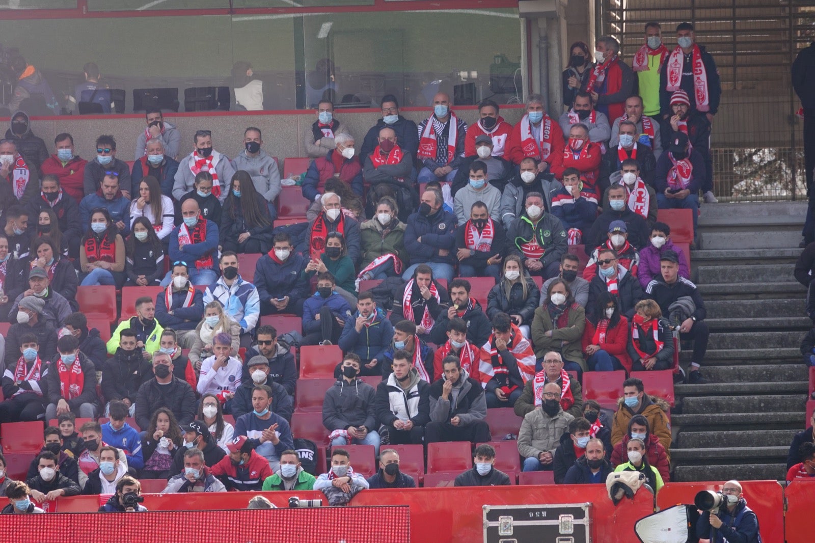 ¿Has estado en el partido entre Granada y Osasuna? Aquí puedes verte en tu localidad