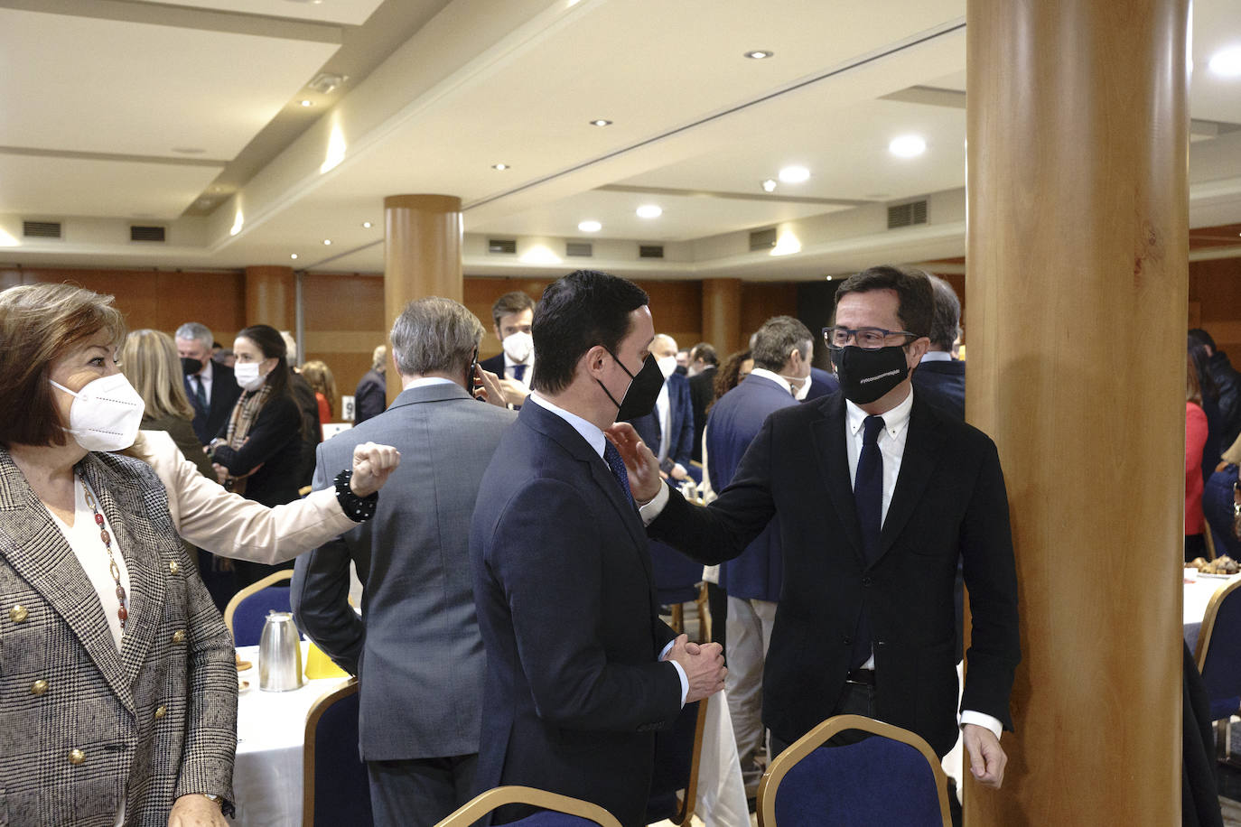 Fotos: Así ha sido el Desayuno IDEAL con el consejero de Salud, Jesús Aguirre