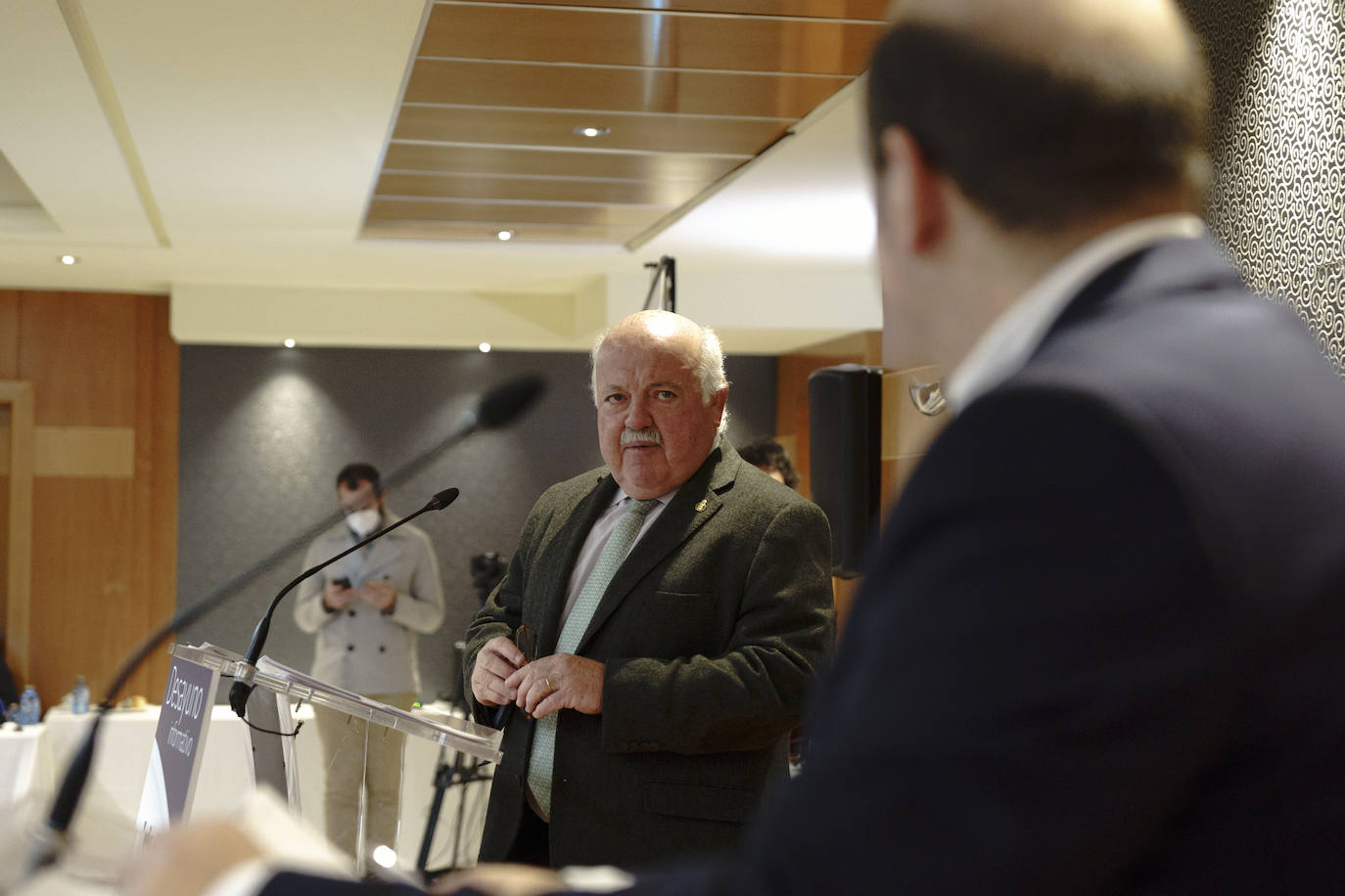 Fotos: Así ha sido el Desayuno IDEAL con el consejero de Salud, Jesús Aguirre