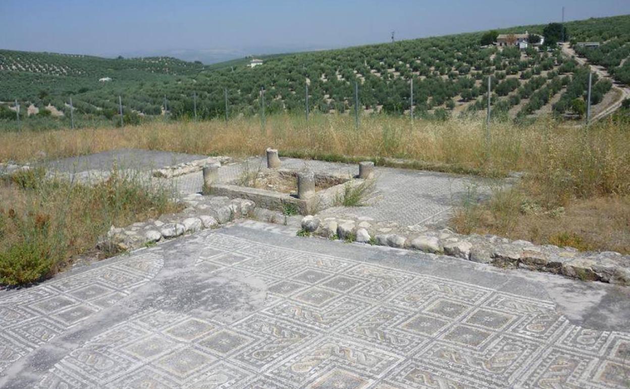 Villa romana de Bruñel, en el término municipal de Quesada. 