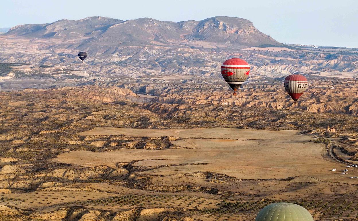 El Festival de Aeroestación sobrevuela el Geoparque de Granada