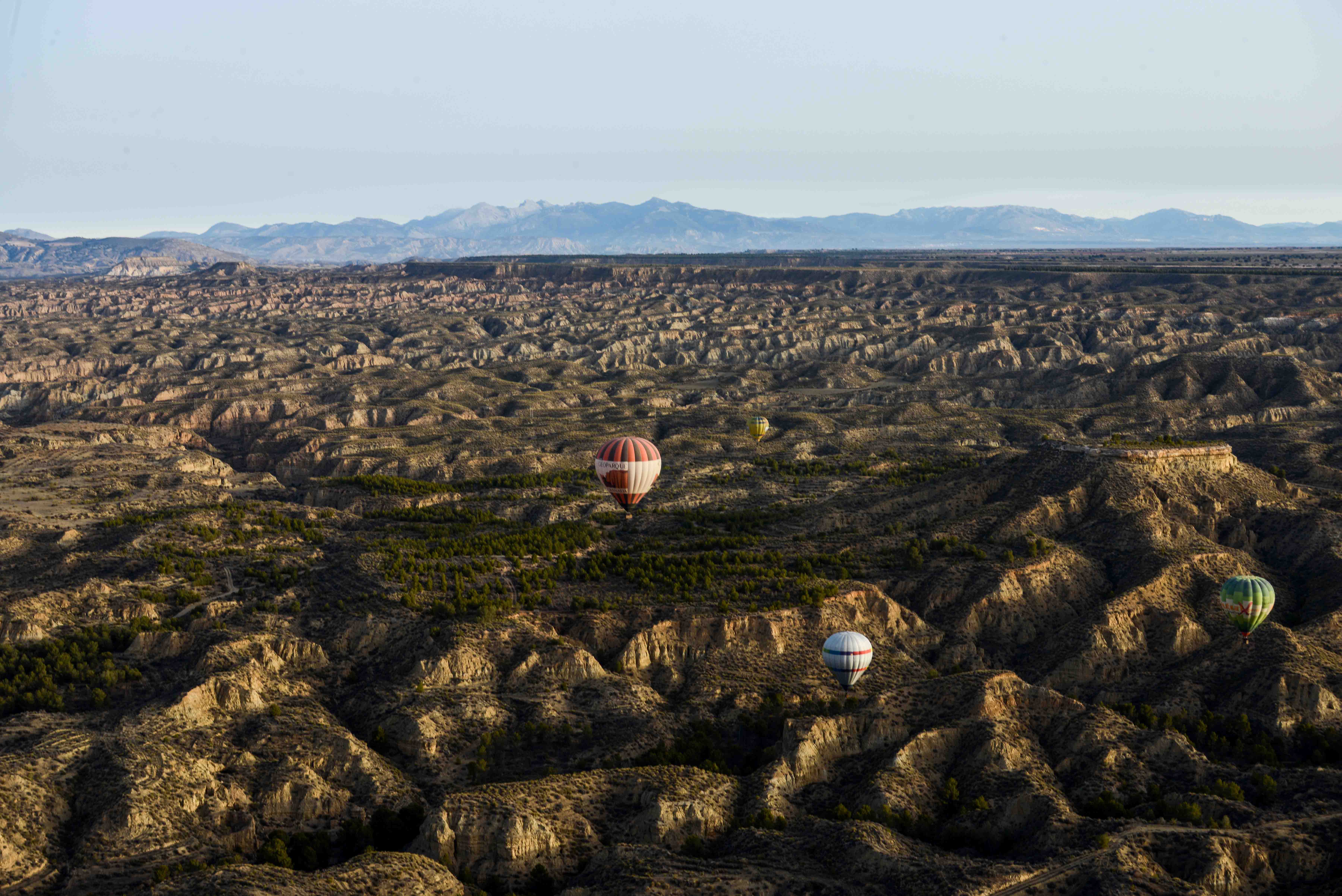 Fotos: El Geoparque a vista de globo
