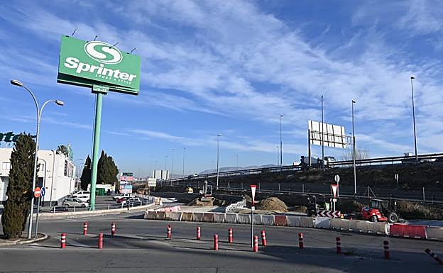 Comienzan las obras para el nuevo ramal de la autovía en la salida de Armilla