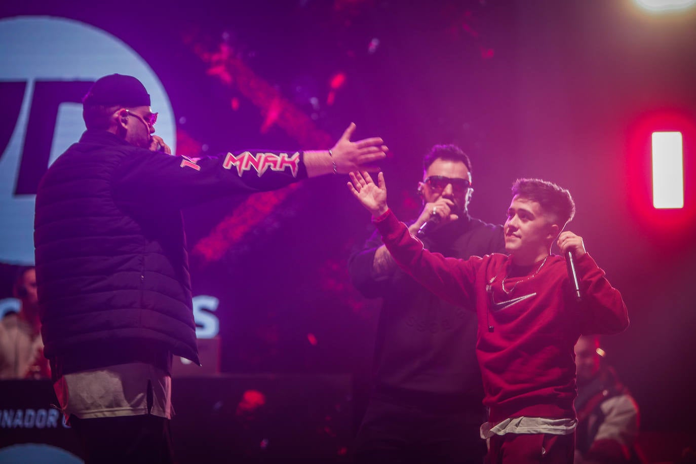 Lleno en el Palacio con la FMS.