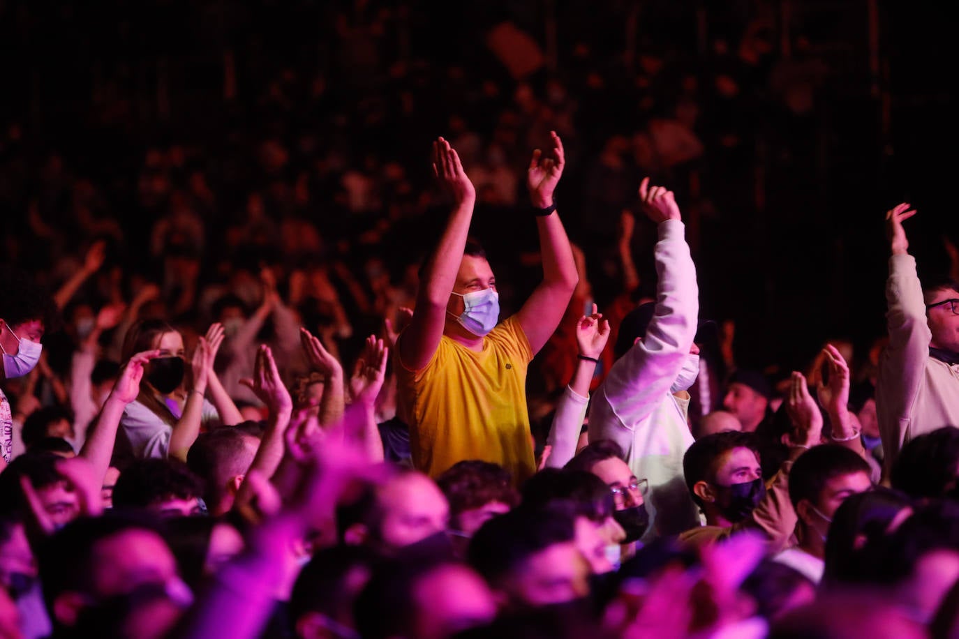 Lleno en el Palacio con la FMS.