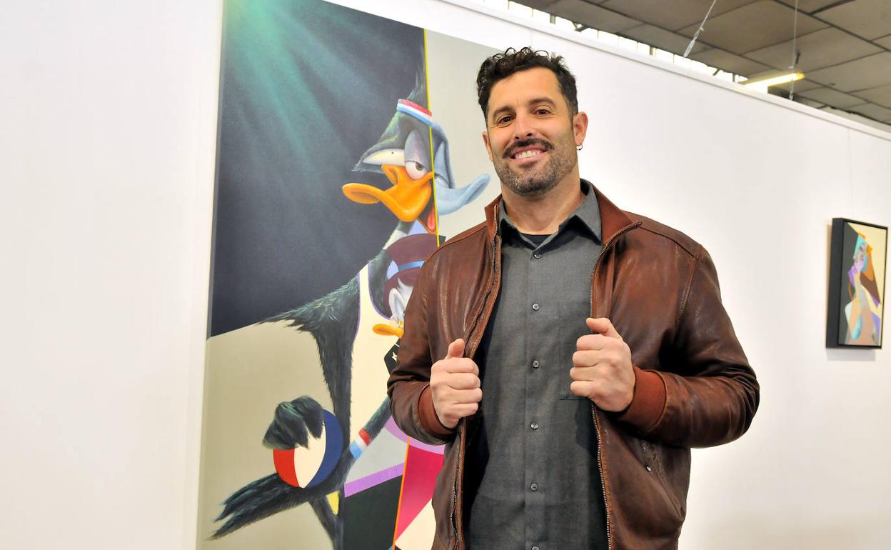 El artista linarense Miguel Ángel Belinchón 'Belin'. 