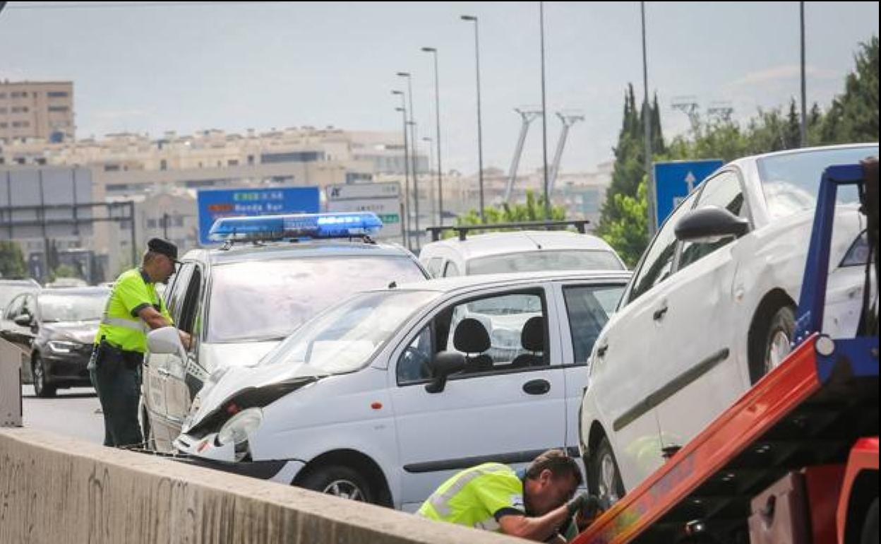 Accidente en Granada.