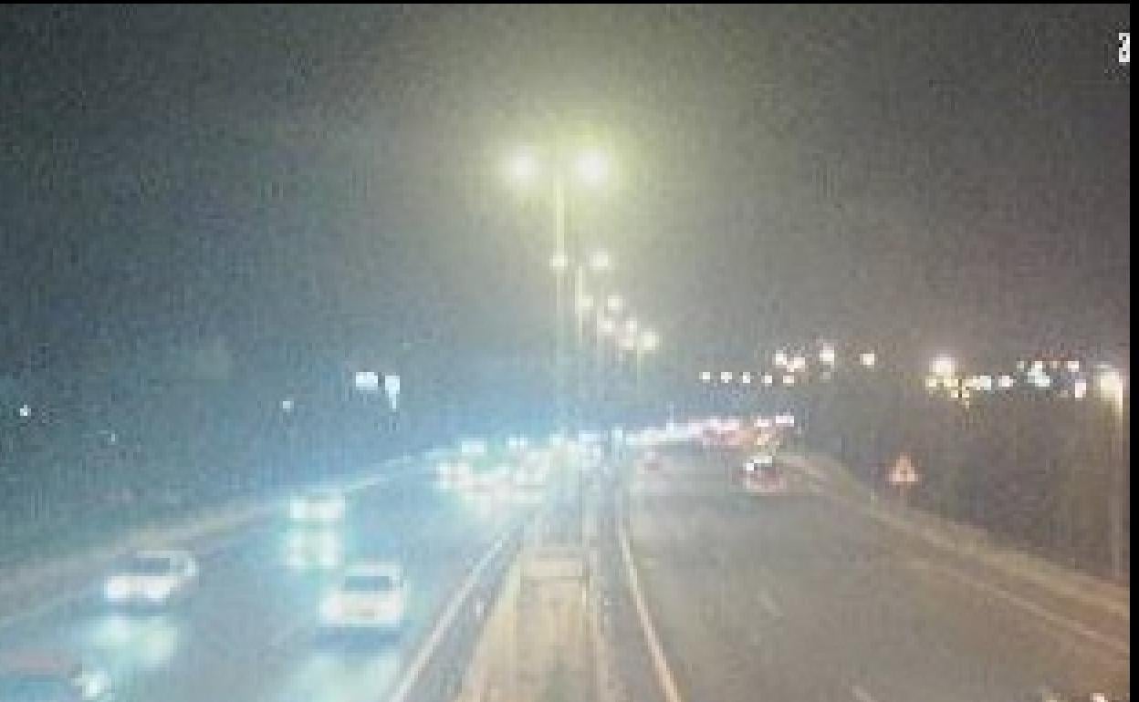 Tráfico en la Circunvalación a primera hora de este martes