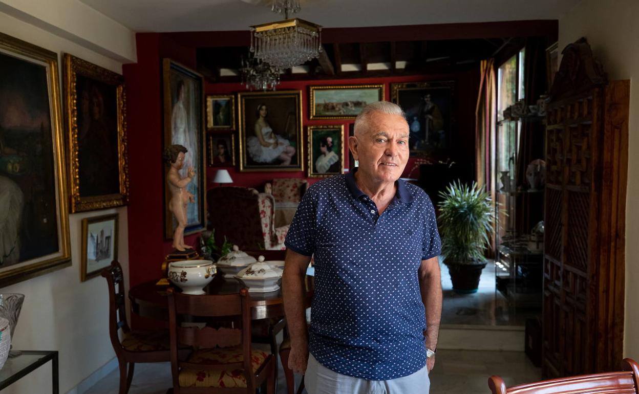 Juan Manuel Segura, en Casa Ajsaris.