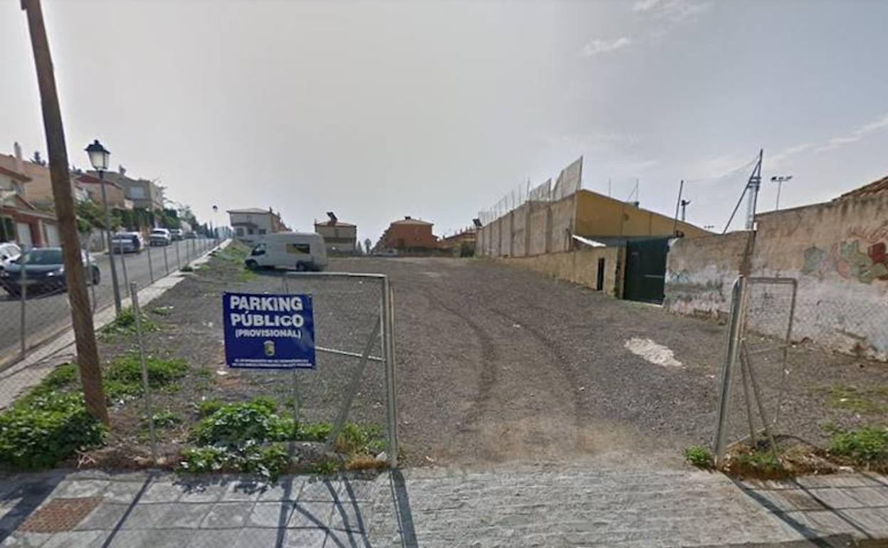Aparcamiento en el que se habrían producido los hechos. 