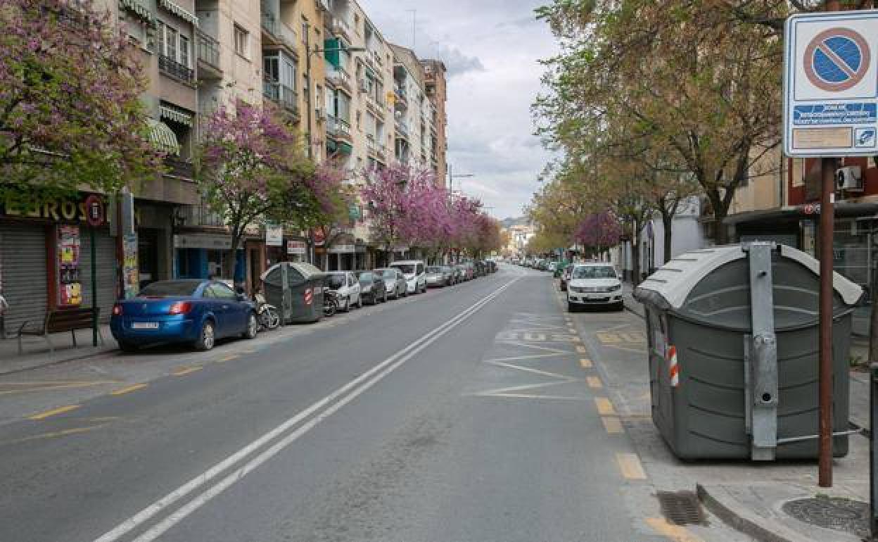 Imagen de la Avenida de Dílar, en el Zaidín. 