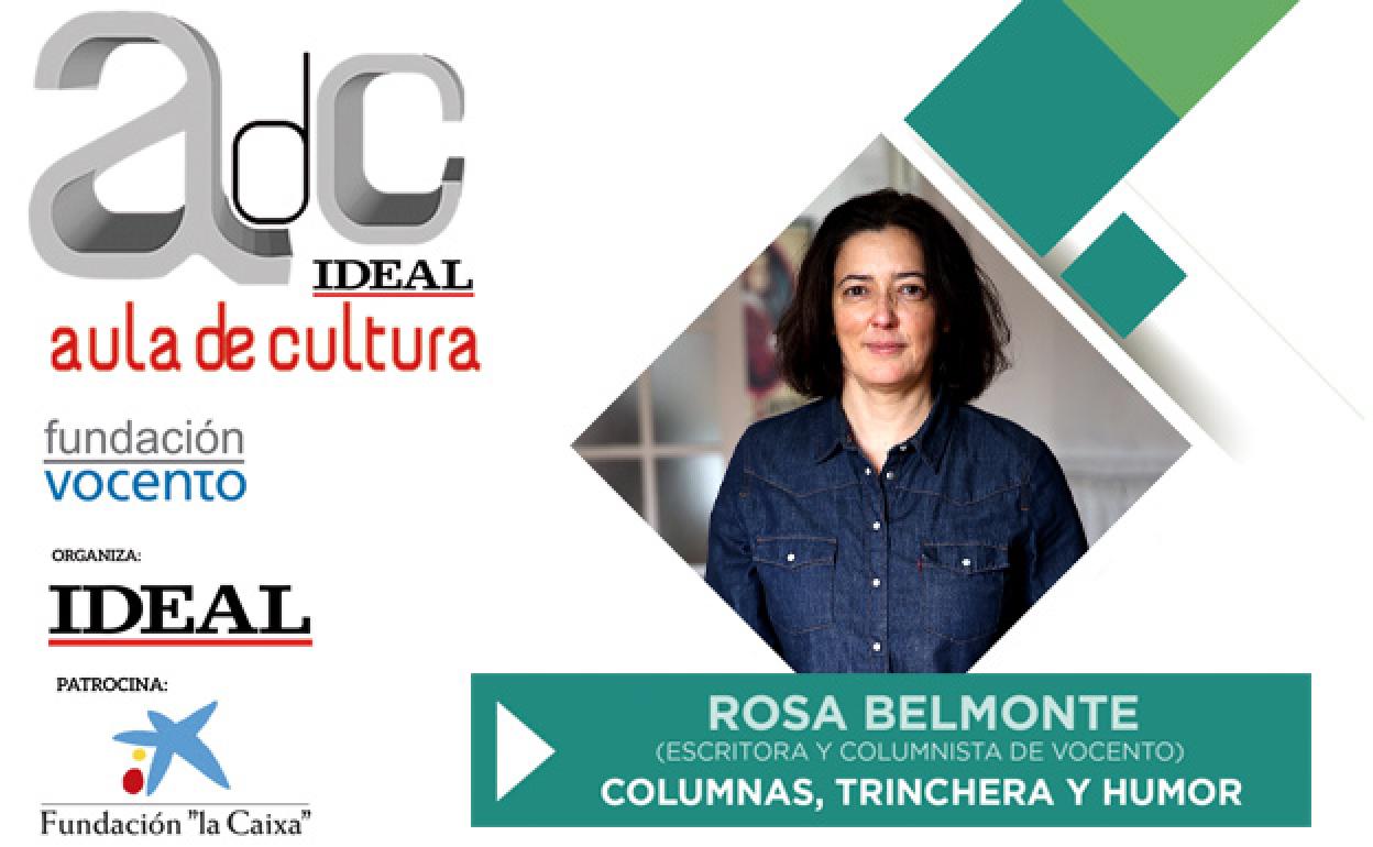 Rosa Belmonte en el Aula de Cultura de IDEAL