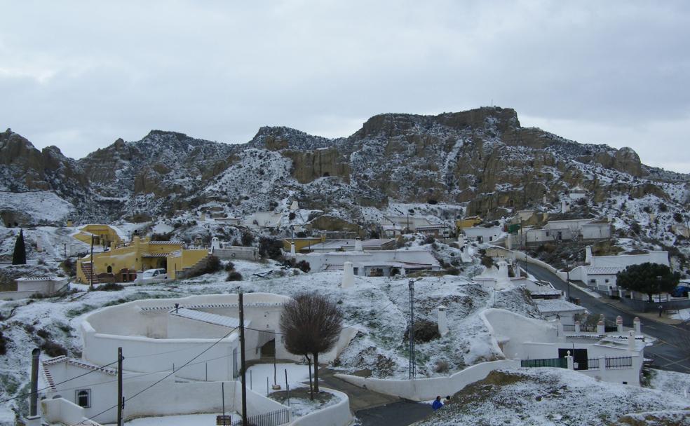 El barrio de las Cuevas de Guadix.