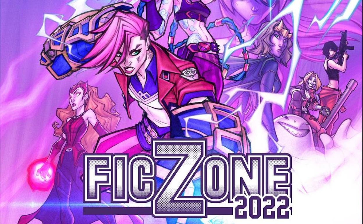 Fragmento del cartel oficial de FicZone 2022. 
