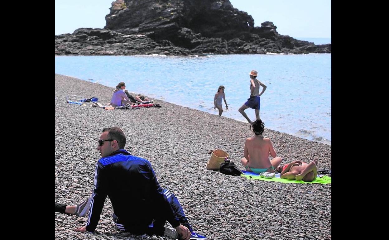 Imagen de la playa de San Cristóbal.