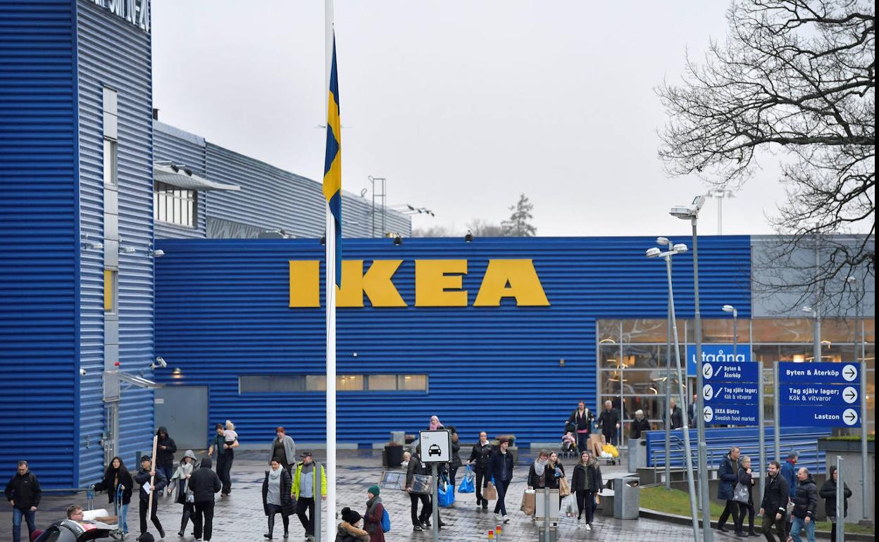 Un establecimiento de Ikea. 