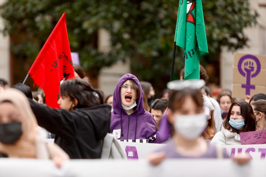 Fotos: El 8M vuelve a las calles de Granada