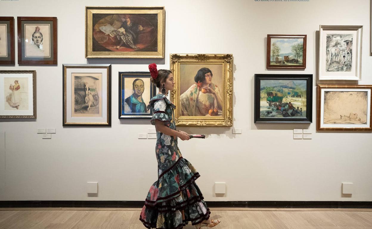 Exposición de Zuloaga en el Hospital Real.