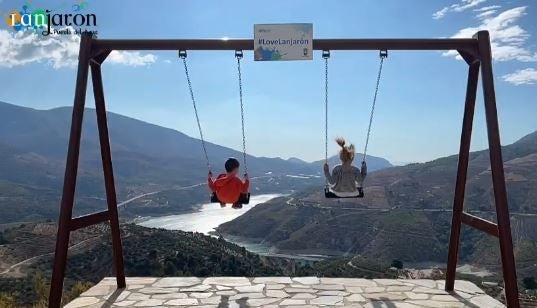 Columpio en Lanjarón
