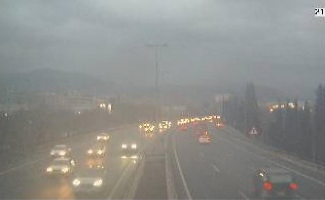 Tráfico en la Circunvalación a primera hora de este lunes