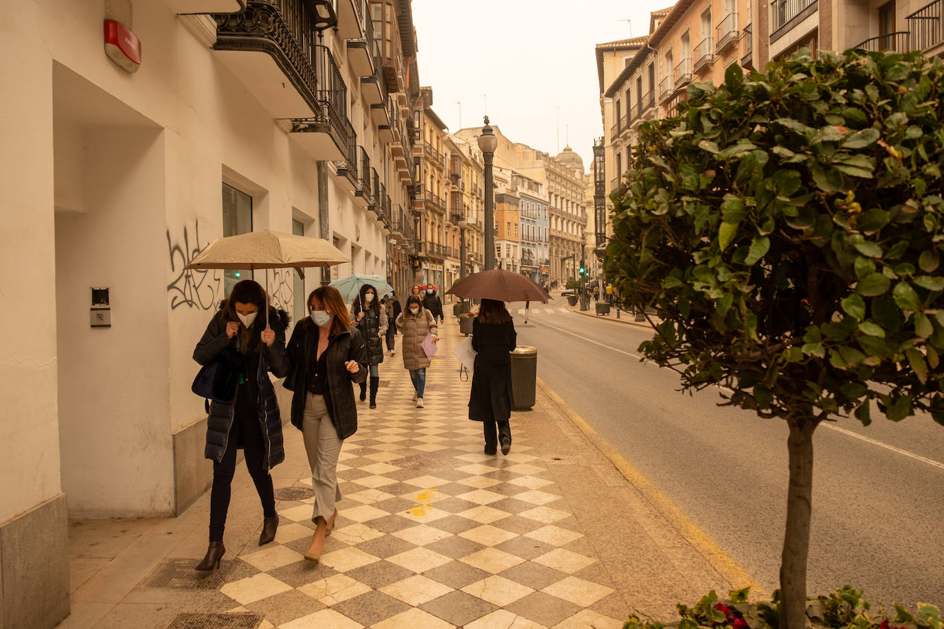 Recorremos la ciudad en esta nueva jornada de tiempo inusual