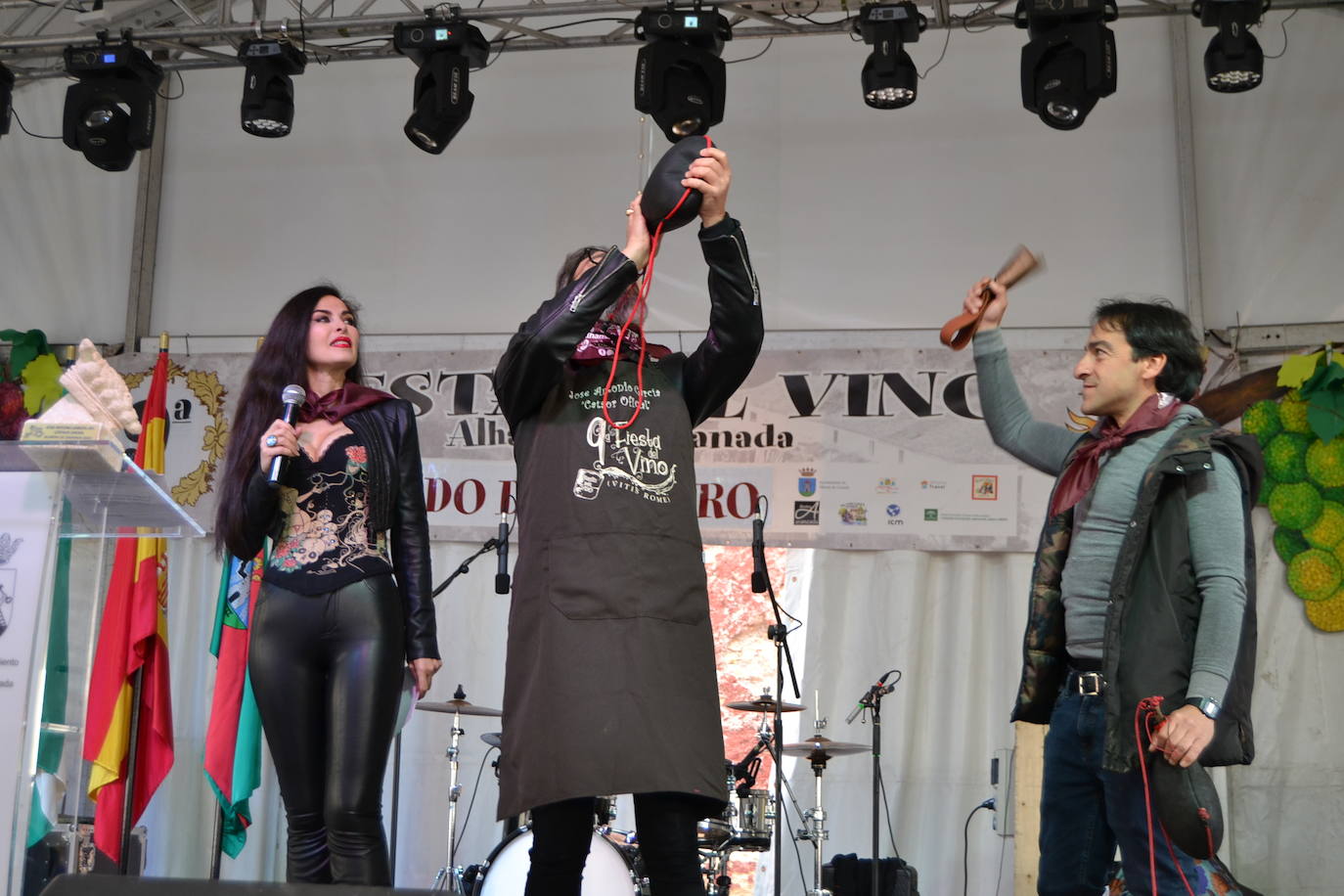 La Fiesta del Vino se ha celebrado este domingo en Alhama.