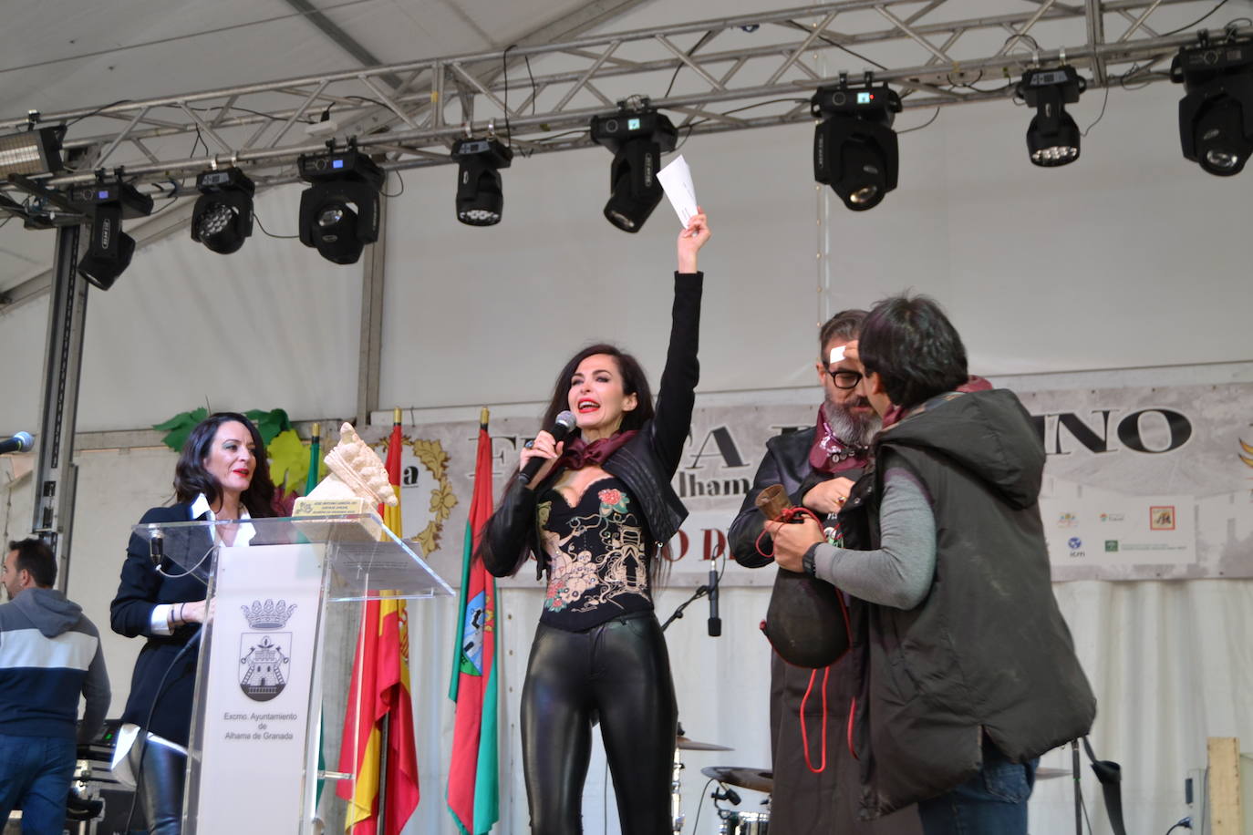 La Fiesta del Vino se ha celebrado este domingo en Alhama.