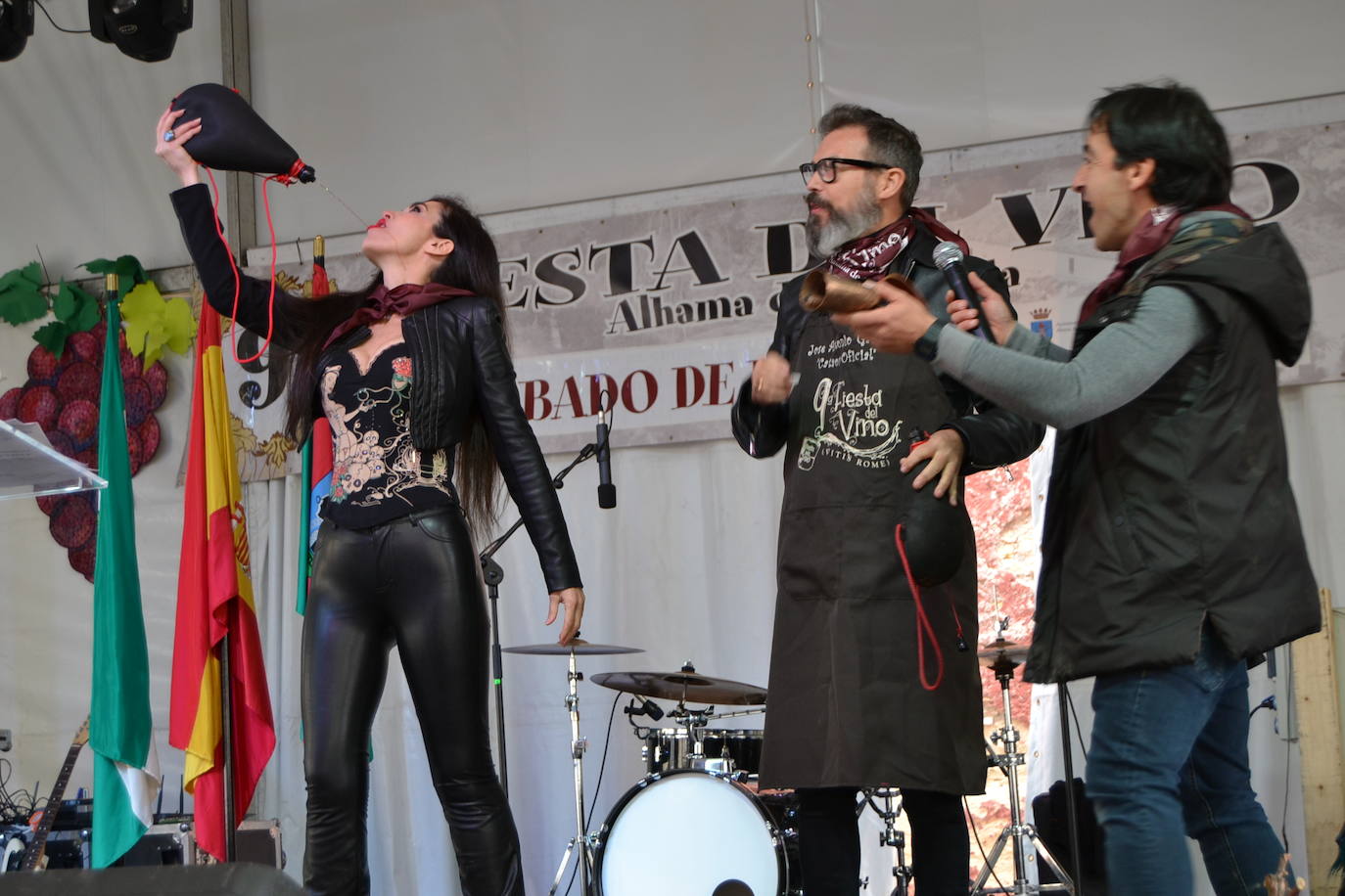 La Fiesta del Vino se ha celebrado este domingo en Alhama.