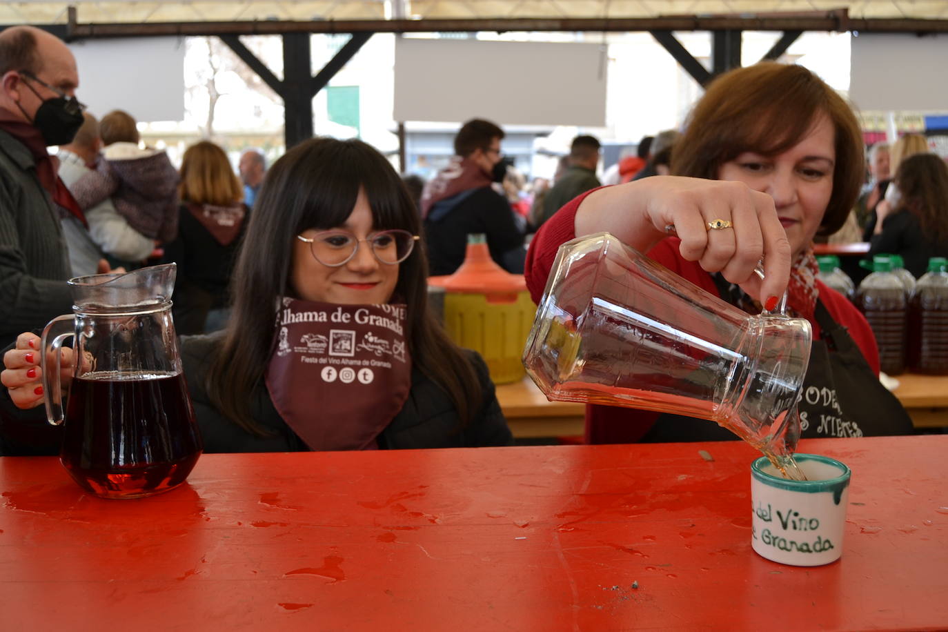 La Fiesta del Vino se ha celebrado este domingo en Alhama.